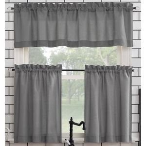 Mainstays 36-inch Small Window Set  3 Pieces